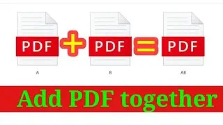 How to Add PDF files together | Do pdf ko ek sath kaise jode | PDF Merge kaise kare in mobile