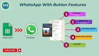 WHATSAPP FROM GOOGLE SHEETS WITH BUTTONS FEATURES