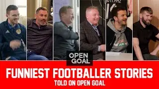 FUNNIEST FOOTBALLER STORIES TOLD ON OPEN GOAL | Ft. McCoist, McGeady, Carragher, Halliday & More!