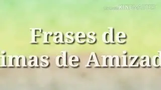 Rimas de Amizade