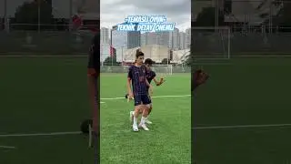 Futbol temaslı bir oyundur. Ancak bu temas da belli bir teknikle yapılmalı. Hangi ayakla müdahale ?