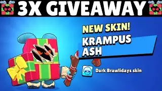 KrampusAsh Giveaway x 3 | Brawl Stars