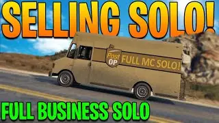 CAN YOU SELL FULL MC SOLO! GTA 5 ONLINE
