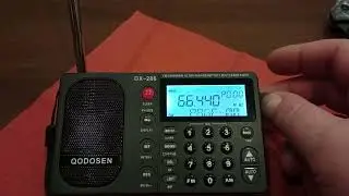 DX-286 автоматический поиск и сохранение станций в память 65.90-74.00 МГц