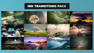 Ink Transitions Pack After Effects Template