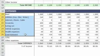 Excel Formula Basics: How to use the SUM, COUNT, AVERAGE formulas to set up summary tables