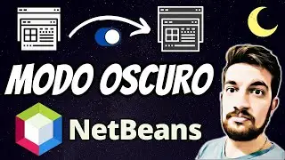 Modo OSCURO 🌙 en NetBeans