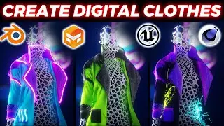 From START to FINISH | Create Digital Clothes - Pt.1 | Art Diraction