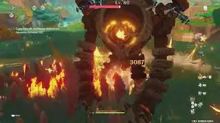 I finish the test run in 8 mins | no edits(Genshin impact )