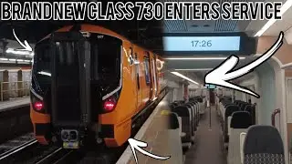 FIRST DAY | Brand New London Northwestern Railway Class 730 | 730010 + 730007 Journey + Walkthrough