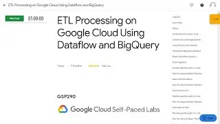 ETL Processing on Google Cloud Using Dataflow and BigQuery