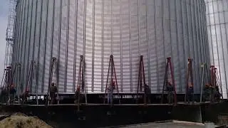 Подъем силоса 10 000 тонн