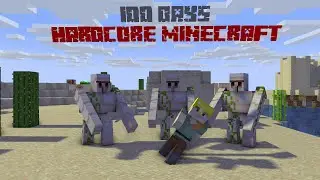 I Survived 2 Days Of 100 Days Hardcore Minecraft!(I DIED)