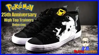 Pokémon: 25th Anniversary High Top Trainers (Akedo - Limited Edition) | Unboxing | MyKeyReviews
