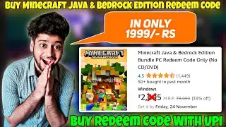 How To Buy Minecraft Java & Bedrock Edition With Redeem Code | How To Buy Minecraft Redeem Code