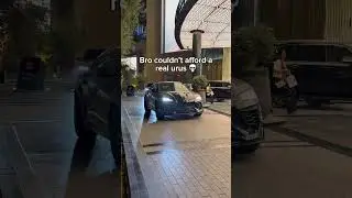 Bro couldnt afford a real urus 💀