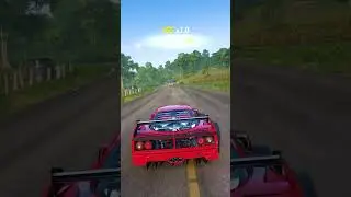Insane Stunt |1989 Ferrari F40 Competizione | FORZA HORIZON 5 #shorts #short
