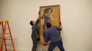 Femme en Extase by Ferdinand Hodler Installation