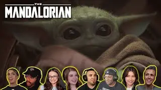 Reactors Reacting to the MANDALORIAN FINDING GROGU | The Mandalorian Chapter 1