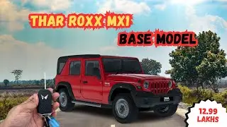 Mahindra Thar ROXX Base Model Mx1 Review | 5 Door Thar ROXX base Model ! Apex Drive