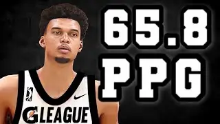 I put Victor Wembanyama in the G league