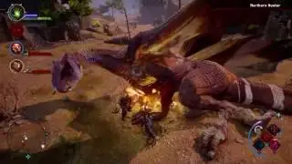 Dragon Age Inquisition - Northern Hunter High Dragon Fight (Nightmare)