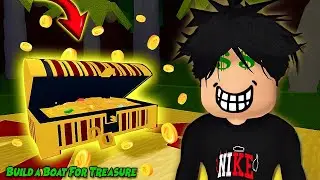 COMO PEGAR O BAU DO TESOURO MAIS RAPIDO! Build a Boat For Treasure #buildaboatfortreasure  #roblox