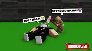 ADOPTE UN PERRO Y ERA UN ASESINO - (MOMENTOS DIVERTIDOS) (ROBLOX)