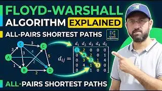 All Pairs Shortest Path - Floyd Warshall Algorithm - Dynamic Programming #daa #algorithm #algorithms