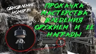 PUBG: мастерство владения оружием, ее награды и прочее в обновлении #28.