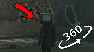 Skibidi toilet 39 Finding Challenge 360º VR Video #6