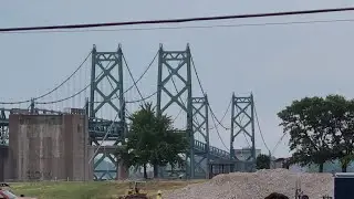 Watch the moment the I-74  bridge exploded