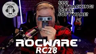 $35 Webcam Steal?  ROCWARE RC28 1080p 60fps Webcam 2K Streaming Camera W/