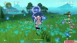 Genshin Impact Fling Boulder Three Times