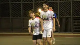 賽後精華 時代足球總會 2024丁組聯賽(錄影) 石之駿聯(白) vs 雪糕筒(藍)