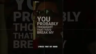 Lyrics That Hit Hard. #shorts #rnbvoices #theweeknd