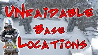 Ark Fijordur Top 4 Most UnRaidable Base Spots!!