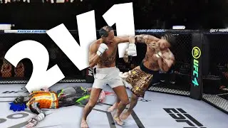 The Professor DESTORYS Fake Wannabe CRIP and TOXIC Sonic on The Same Day🤣 | UFC 4