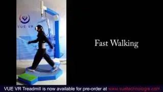 VUE VR - Movements In VUE VR Omni-Directional Treadmill With Oculus Rift and HTC Vive