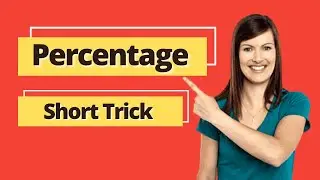 percentage trick tip easy math tricks