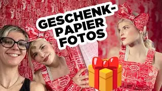Zeit für Geschenke - Geschenkpapier Fotoshooting