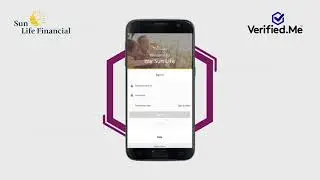 Verified.Me: Register with Sun Life Financial | Digital Identity App Tutorial