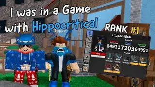 I was in a Game with the Rank #1 Leaderboard Player - Hippocritical Murder Mystery 2