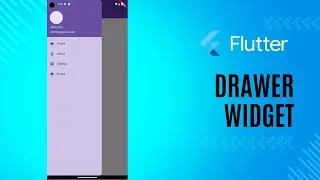 Drawer in Flutter Widget - Code With Examples