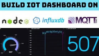 BUILD IOT DASHBOARD USING NODE.JS, MQTT, INFLUXDB