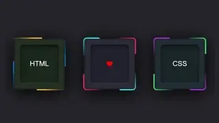HTML CSS Love border Animation || Hover effect || pure css || HH tech services