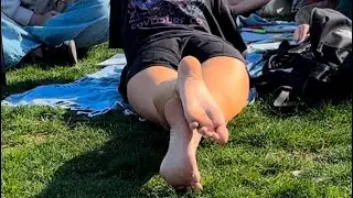 Candid Feet / Soles of College Girl 1 (my preview/work)