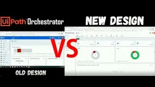 UiPath Orchestrator Old Design vs New Design