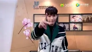 171227 QQ Music Mobile App - New Year's Greetings from Jun. K & Nichkhun