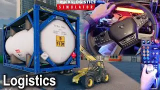 MAN Truck LOGISTICS Operating POV Cam HORI Truck and PXN Button Box|Truck & LOGISTICS Gameplay